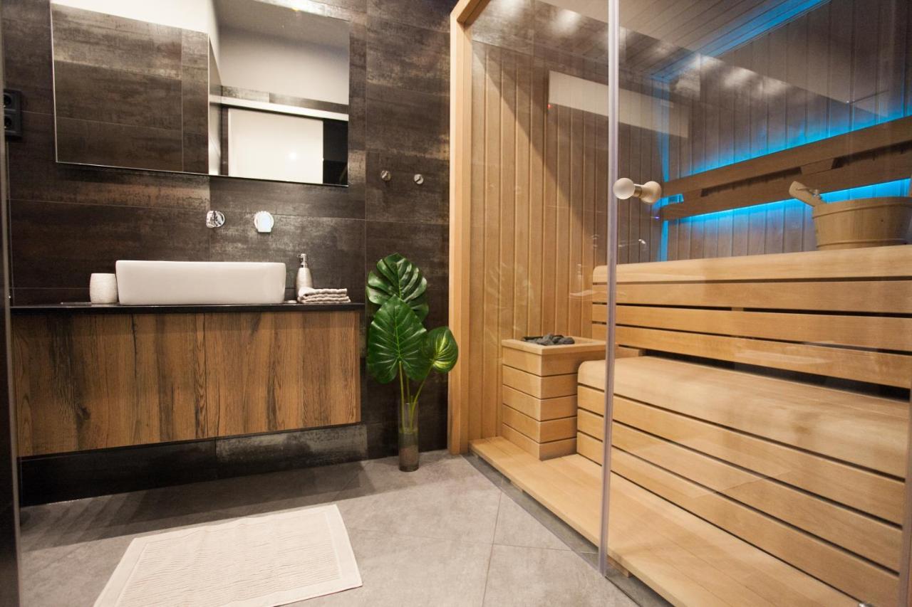 Stylish Loft With Finnish Sauna Budapest Luaran gambar